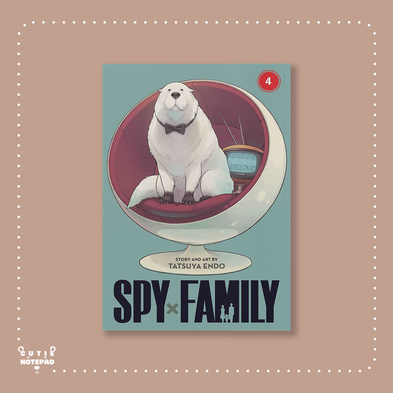 مانگا زبان اصلی Spy x Family جلد چهارم