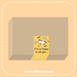 باکس هدیه کیوتی - یونیکورن زرد