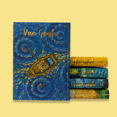 دفتر آرت خط دار - سری Van Gogh